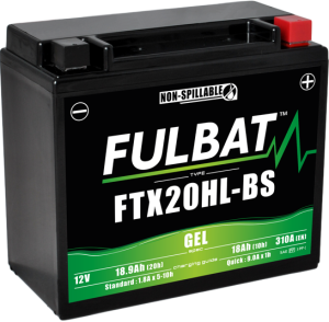 Fulbat FTX20HL-BS gélszerű ATV-akkumulátor Can-Am/CF MOTO járművekhez, 3, nordicamoto.ro