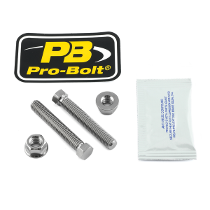 Titan Axle Adjuster Nut  & Bolt Set Natural, 1, nordicamoto.ro