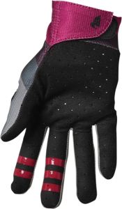 Thor Assist React MTB kesztyű, szürke/lila, 2XL, 2, nordicamoto.ro
