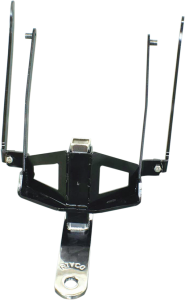 Hidden Hitch With Vertical Receiver Chrome