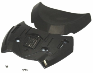 SHOEI GTA sisak felső légbeömlő kiegészítő, fémes fekete, 1, nordicamoto.ro