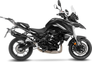 LeoVince LV-14 Black Edition Slip-On kipufogórendszer a Benelli TRK 702-hez, 5, nordicamoto.ro