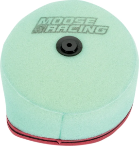 MOOSE RACING precíziós, előolajozott légszűrő, zöld 