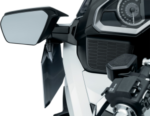 Adjustable Upper Air Deflector Dark Smoke