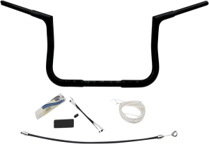 1-1/4(r) Ez Install Flat Top Handlebar Kit Black, 1, nordicamoto.ro