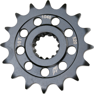 Lightweight Steel Sprocket Black, Zinc, 1, nordicamoto.ro