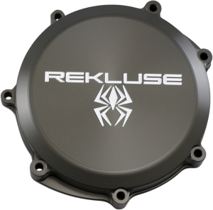 Clutch Cover Black, Anodized