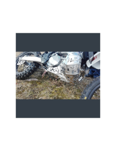 Motorvédő rezonátorral és kapcsolószerkezet-védelemmel – P-TECH Husqvarna TE 250/300 TPI '17–'19, nordicamoto.ro