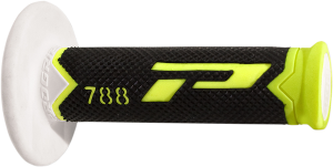 Triple Density Grips Black, Fluorescent Yellow, White