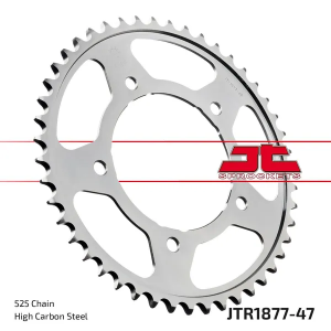 JT SPROCKETS hátsó lánckerék, természetes színű , nordicamoto.ro