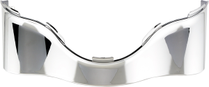 Lower Fairing Skirt For Batwing Fairing Chrome