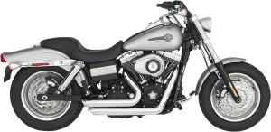 Shortshots Staggered Exhaust Systems Chrome 