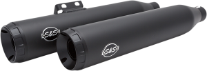 Grand National 50 State Slip-on Mufflers Guardian Black, 1, nordicamoto.ro