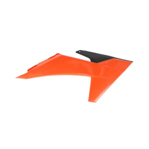 Acerbis SX/SX-F 23/24 + EXC/EXC-F 24/25 oldalsó burkolatok – narancssárga / fekete, 4, nordicamoto.ro