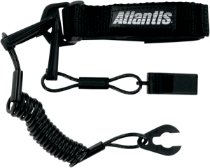 Pro Floating Lanyard With Whistle Black, 1, nordicamoto.ro