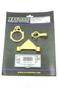 Steering Damper Mounting Kit Gold