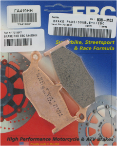 Sintered (r)hh(r) Brake Pads
