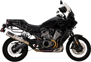 Adventure Hi-output 450 Slip-on Muffler Silver, 3, nordicamoto.ro