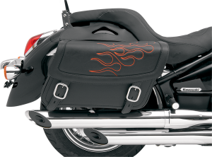 Highwayman Tattoo Saddlebags Black, Orange L +, 3, nordicamoto.ro
