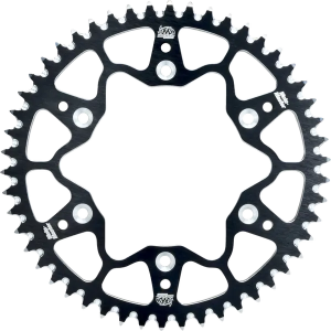 7075 Racing MX lánckerék, fekete, 1, nordicamoto.ro