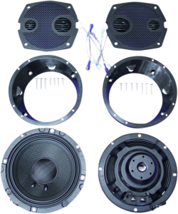 Rokker® Xxr 6.71(r) Front Speaker Kit Black, 1, nordicamoto.ro