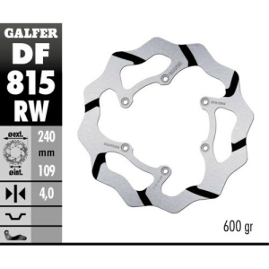 Beta 250–498 RR Galfer barázdált hátsó féklemez, nordicamoto.ro