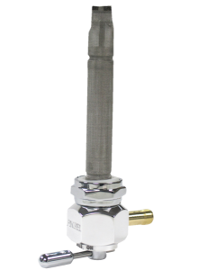 Power-flo Single Outlet Reserve Fuel Valve Silver, 2, nordicamoto.ro