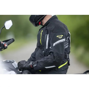 MACNA ULTIMAX 2.0 L vízálló túra-/kalanddzseki – Fekete/fluo sárga, 3, nordicamoto.ro