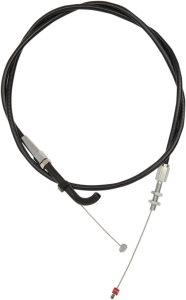 Black Vinyl Throttle/idle Cable For Victory Black