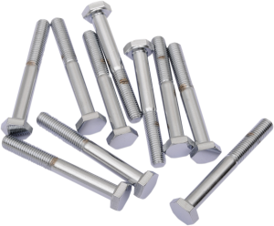 Fine-thread Hex-head Bolt Assortment Silver, 2, nordicamoto.ro