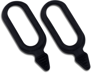 Rubber Snubbers Black, 1, nordicamoto.ro