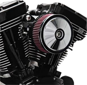 Super Stock Stealth Air Cleaner Kit Chrome, 1, nordicamoto.ro