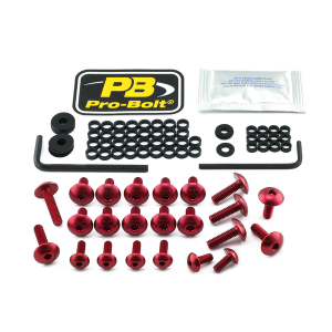 Fairing Bolt Kit For Yamaha Red