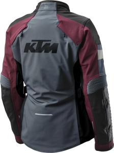 KTM ADVENTURE S női kabát, szürke/piros, S méret, 2, nordicamoto.ro