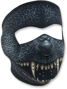 Neoprene Full-face Mask Black, Gray