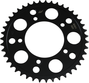 Lightweight Steel Sprocket Black, 1, nordicamoto.ro
