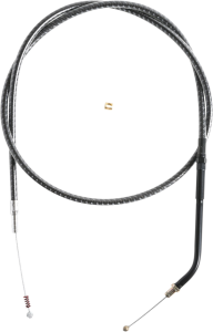 Karbonfibr Braided Throttle/idle Cable Black
