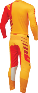 Tricou Thor Prime Analog Red/Yellow XL, 2, nordicamoto.ro