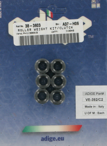 Scooter Roller Weight Kit Black