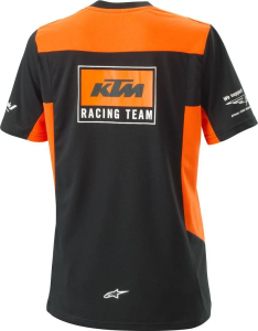 KTM Team női póló, narancssárga/fekete, M-es méret, 2, nordicamoto.ro