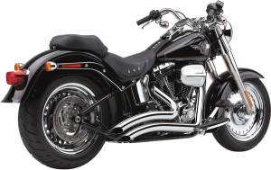 Speedster Swept Short Exhaust System Chrome, 1, nordicamoto.ro