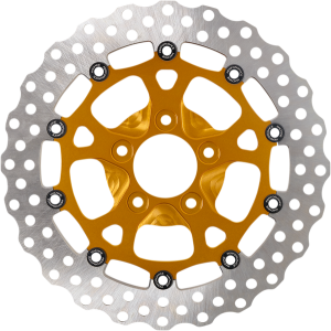 Two-piece Brake Rotor Gold, 1, nordicamoto.ro