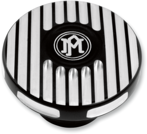 Custom Gas Cap Machined Aluminum, Matte Black