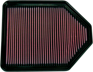 High Flow Air Filter Black, Red