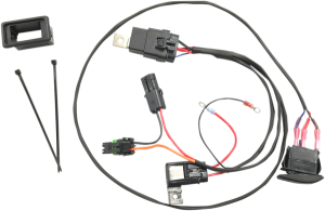 Fan Override Harness Kit With Rocker Switch, 1, nordicamoto.ro