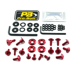 Fairing Bolt Kit For Suzuki Red