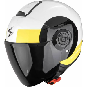SCORPION EXO CITY II SHEER S nyitott arcú/jet sisak – fehér/rózsaszín/kék, 1, nordicamoto.ro