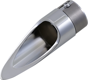 Family Jewel Exhaust Tip Chrome, 3, nordicamoto.ro