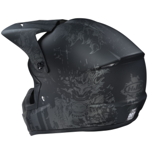 Casca HJC CS-MX II Creeper - lichidare stoc! Negru XL, 3, nordicamoto.ro