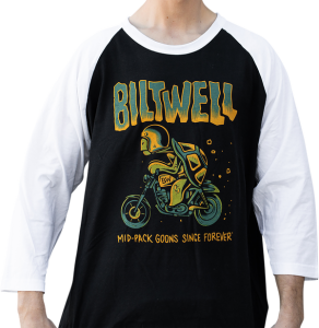 Goons Raglan T-shirt Black 2XL, 4, nordicamoto.ro